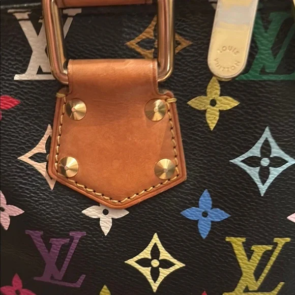 Louis Vuitton Black and Brown Satchel with Iconic Monogram - Picture 8 of 16